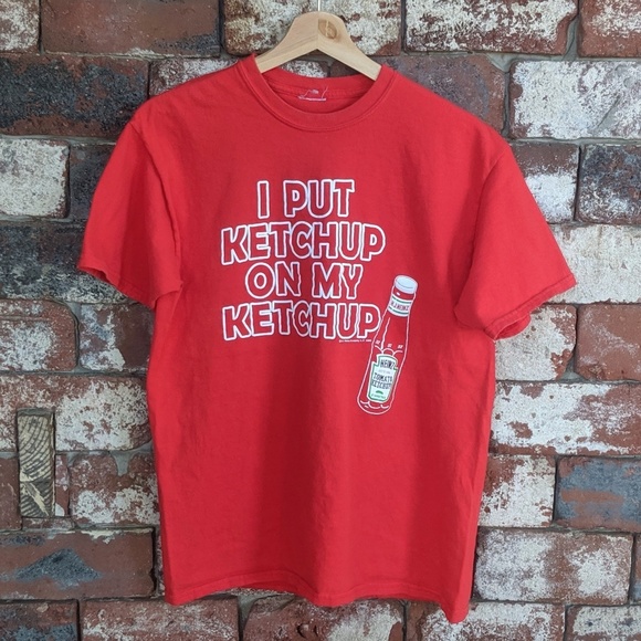 Heinz "I Put Ketchup on My Ketchup" t-shirt - Picture 1 of 3
